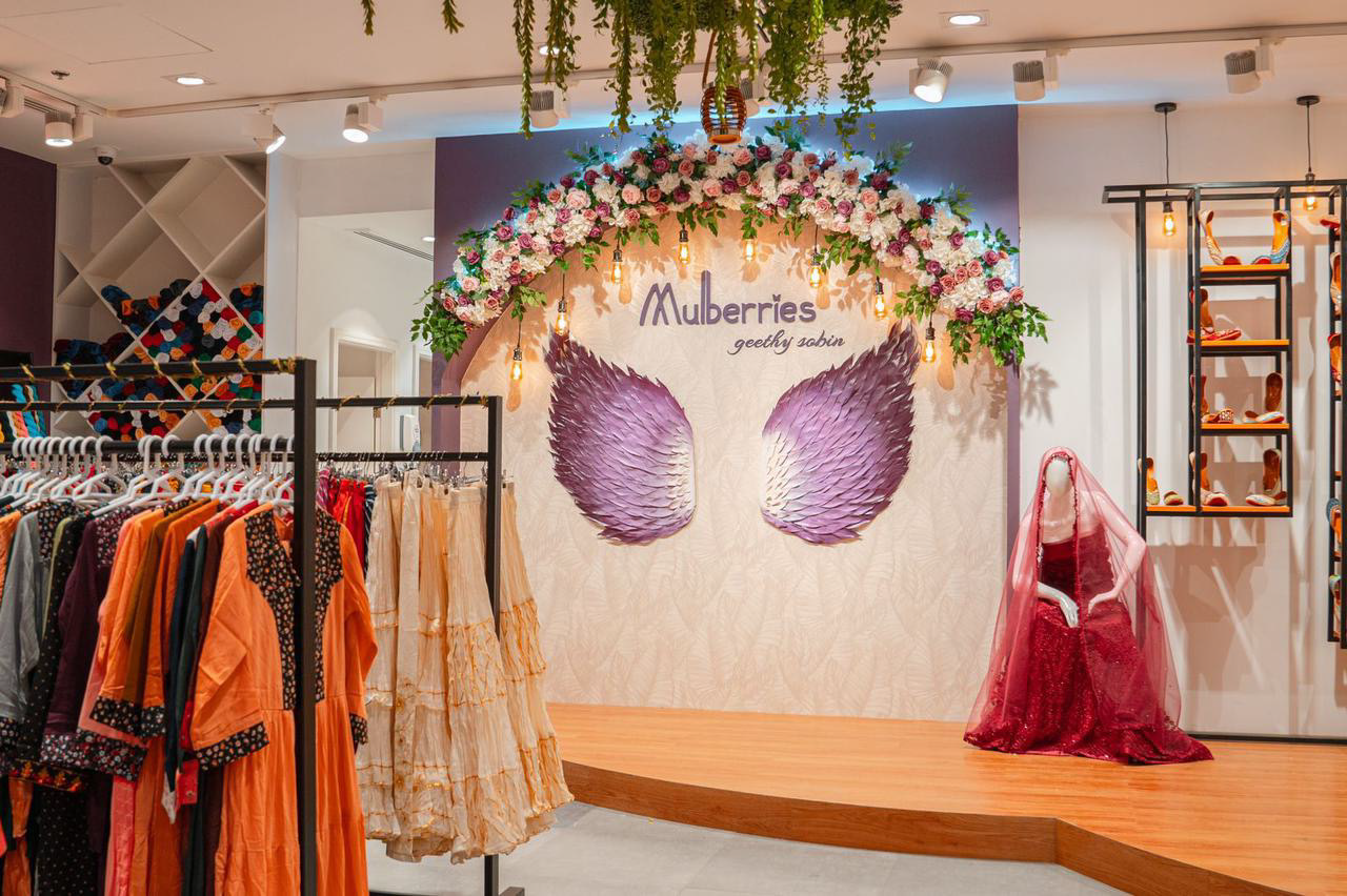 Mulberries boutique interior